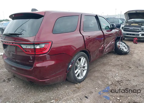 2026 Dodge Durango Gt Awd from USA, damaged, VIN 1C4RDJDG0TC175585